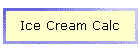 Ice Cream Calc